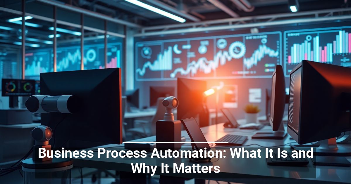Business Process Automation: What It Is and Why It Matters